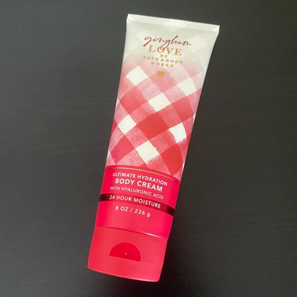 BBW Gingham Love Ultra Hydration Body Cream & Fine Fragrance Mist Bundle - Picture 14 of 16